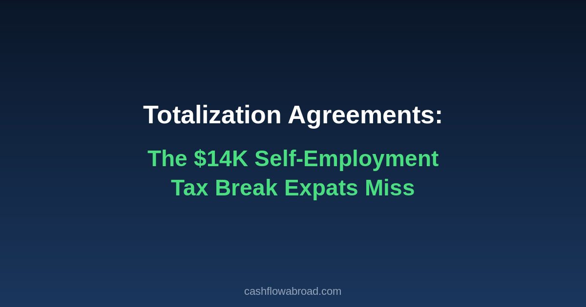 Header image for US Totalization Agreements: The $14K Tax Break Expats Miss