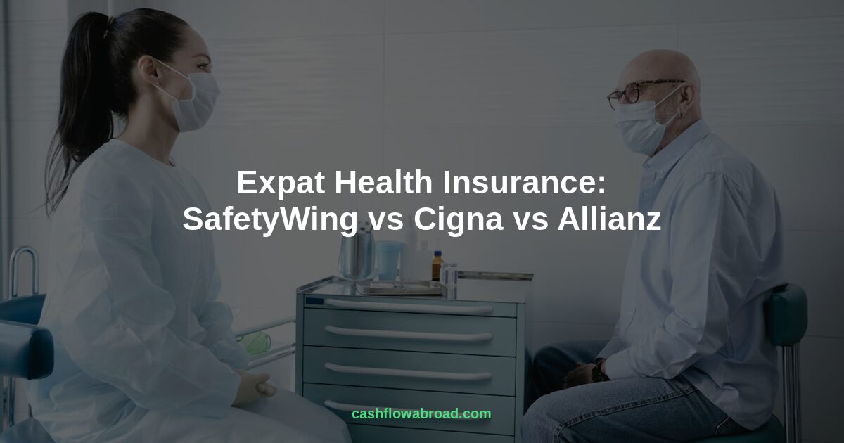 Header image for Expat Health Insurance: SafetyWing vs Cigna vs Allianz