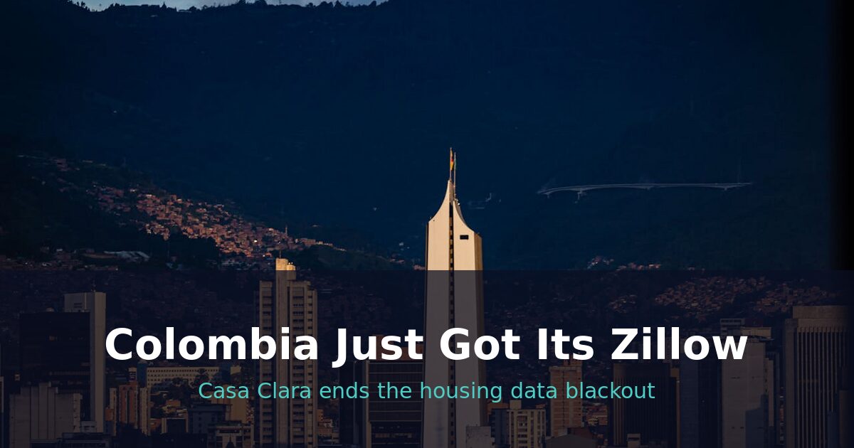 Header image for Casa Clara: Colombia Just Got Its Zillow Moment