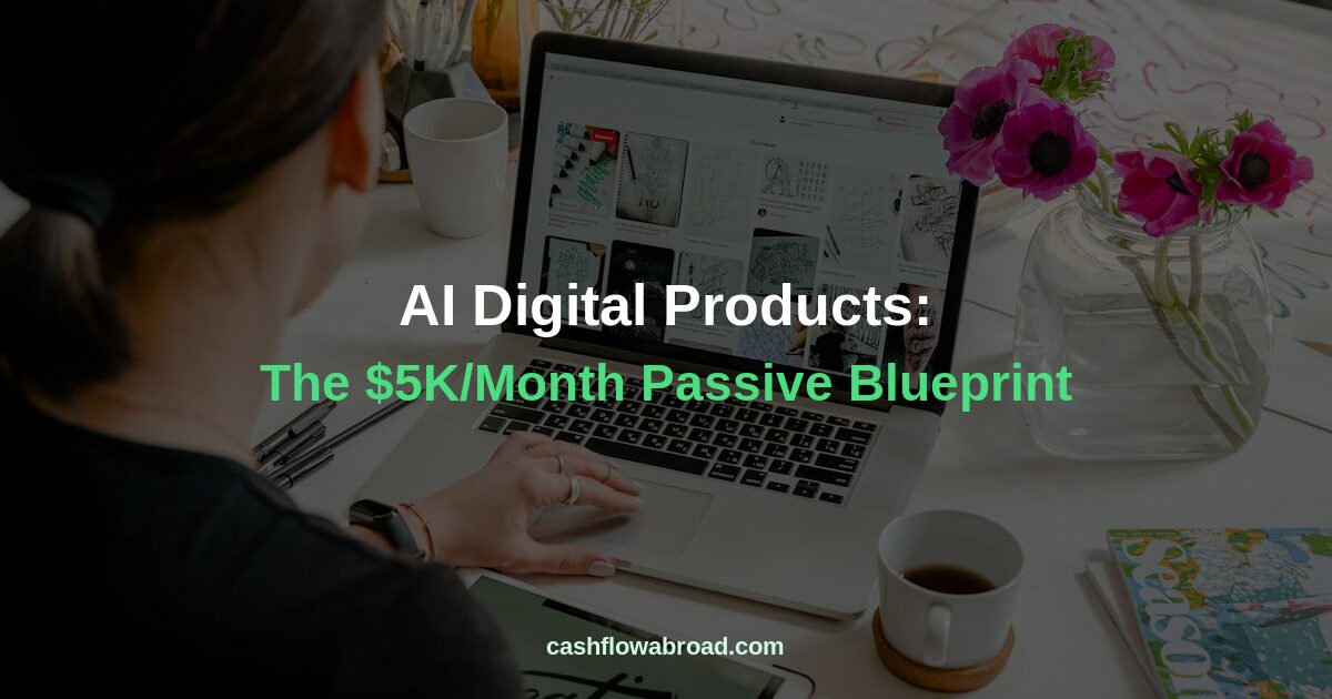Header image for AI Digital Products: The $5K/Month Passive Income Blueprint