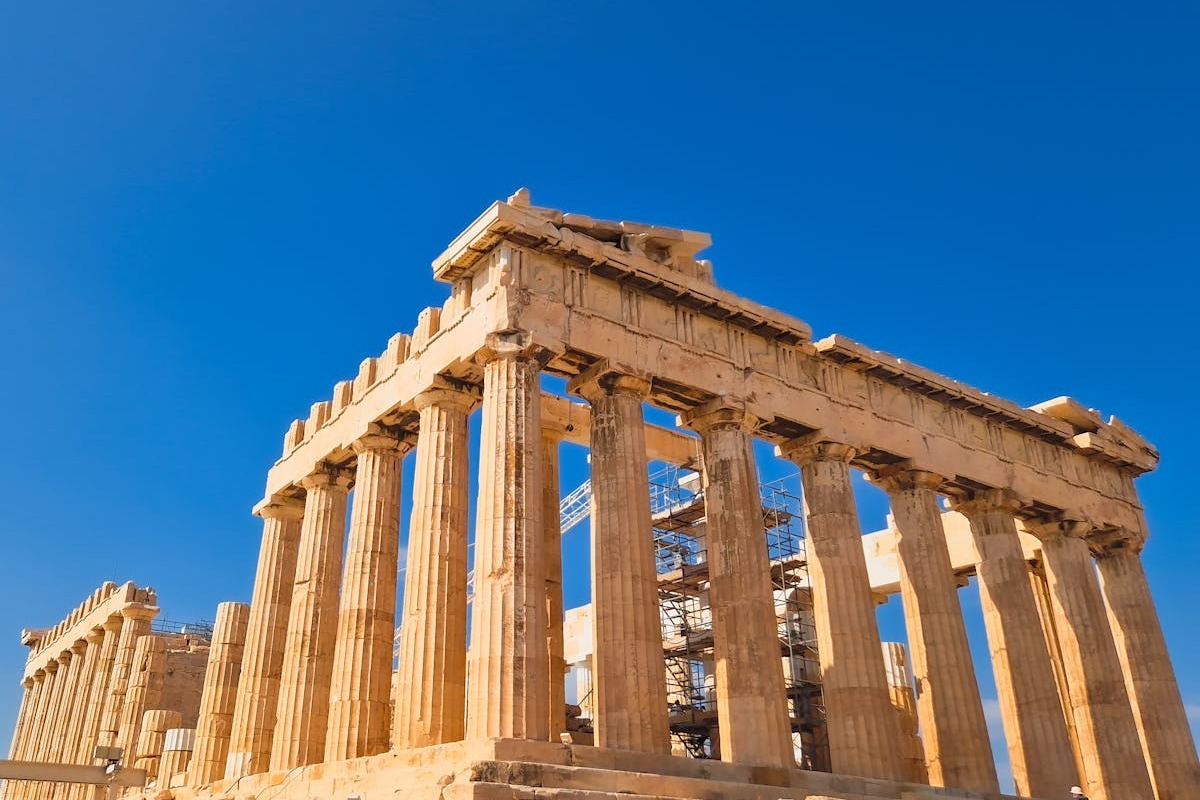 Acropolis of Athens Greece - a landmark destination for US expats and retirees considering Greece