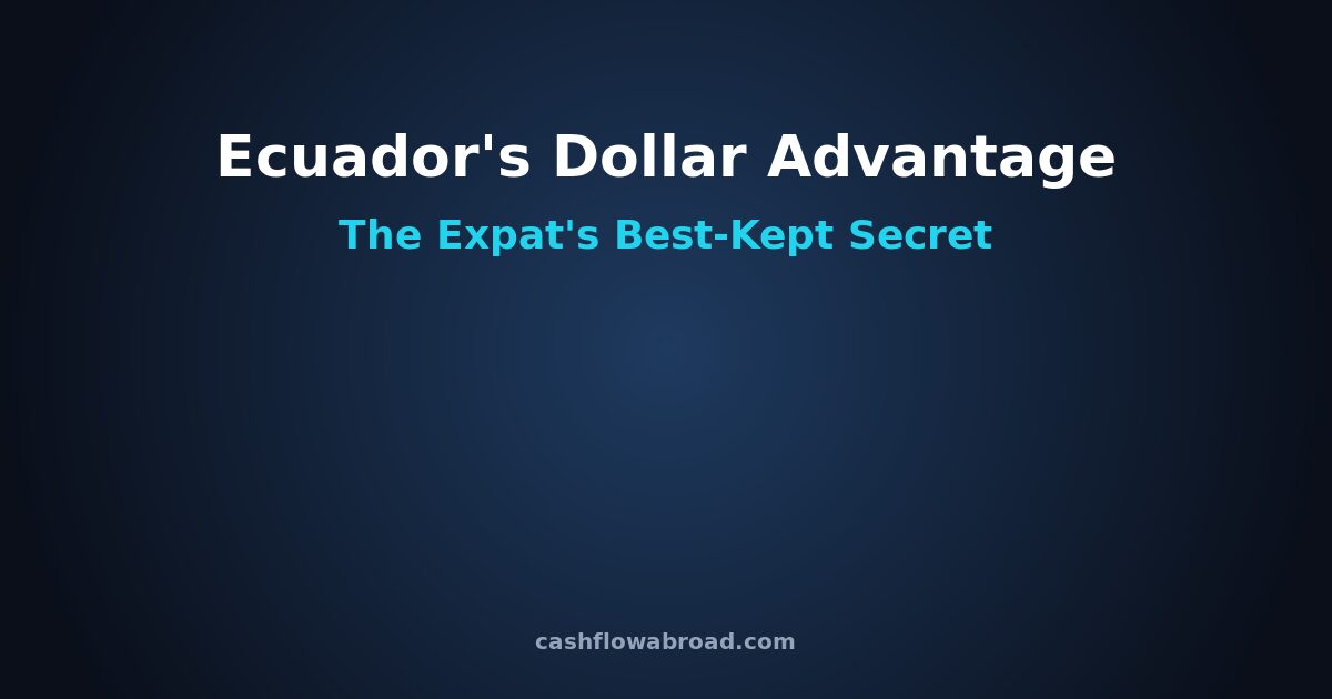 Ecuador expat guide featured image - dollar economy and low cost of living