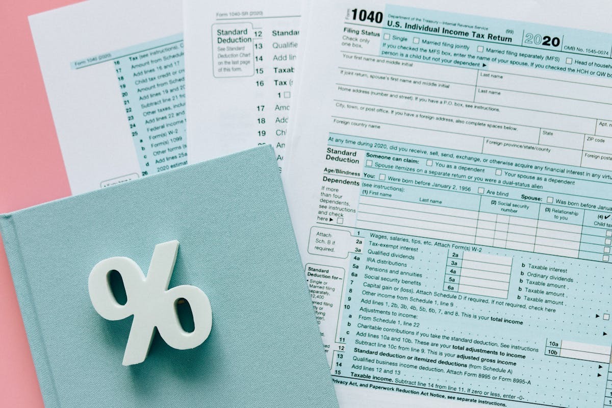 Government tax form documents for foreign bank account reporting and FBAR compliance