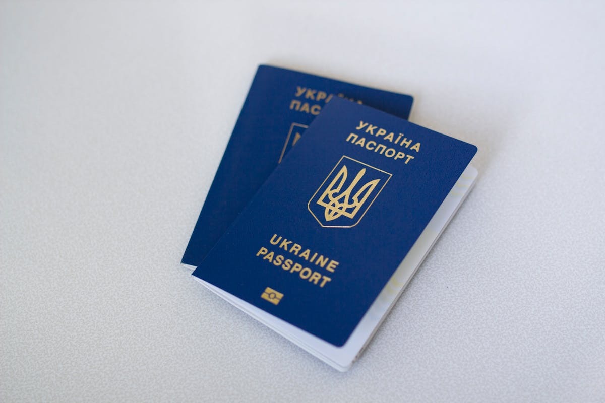 Multiple passports representing international residency and travel documents for expats pursuing Paraguay residency