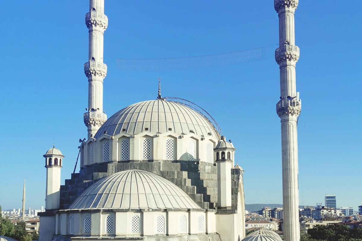 Namazgah Mosque in Tirana Albania — the Albanian capital is a modern, affordable city for expats and digital nomads