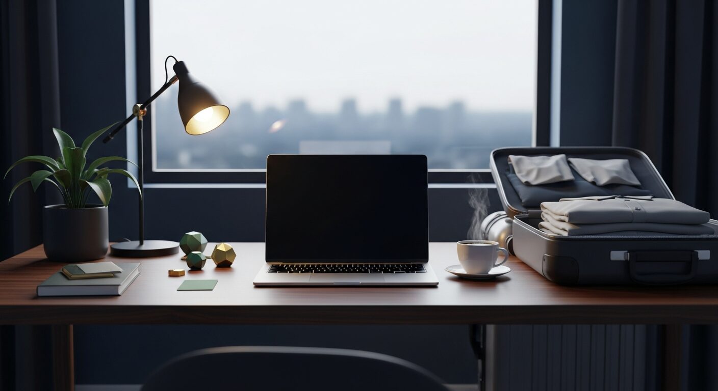 financial planner reviewing retirement account documents and charts at an organized desk
