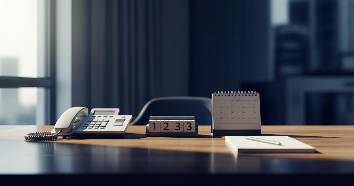 Phone operations desk for comparing AI receptionist costs