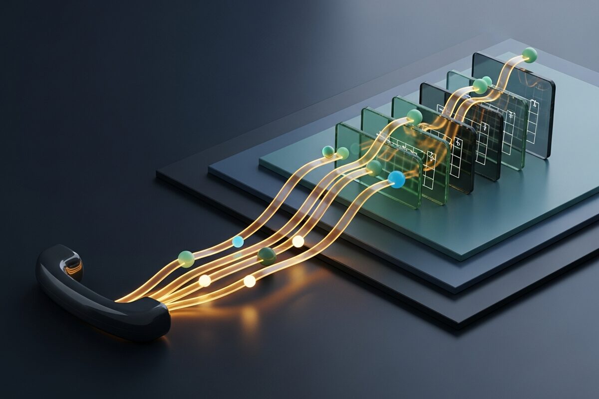 Abstract lead routing network from phone calls to bookings