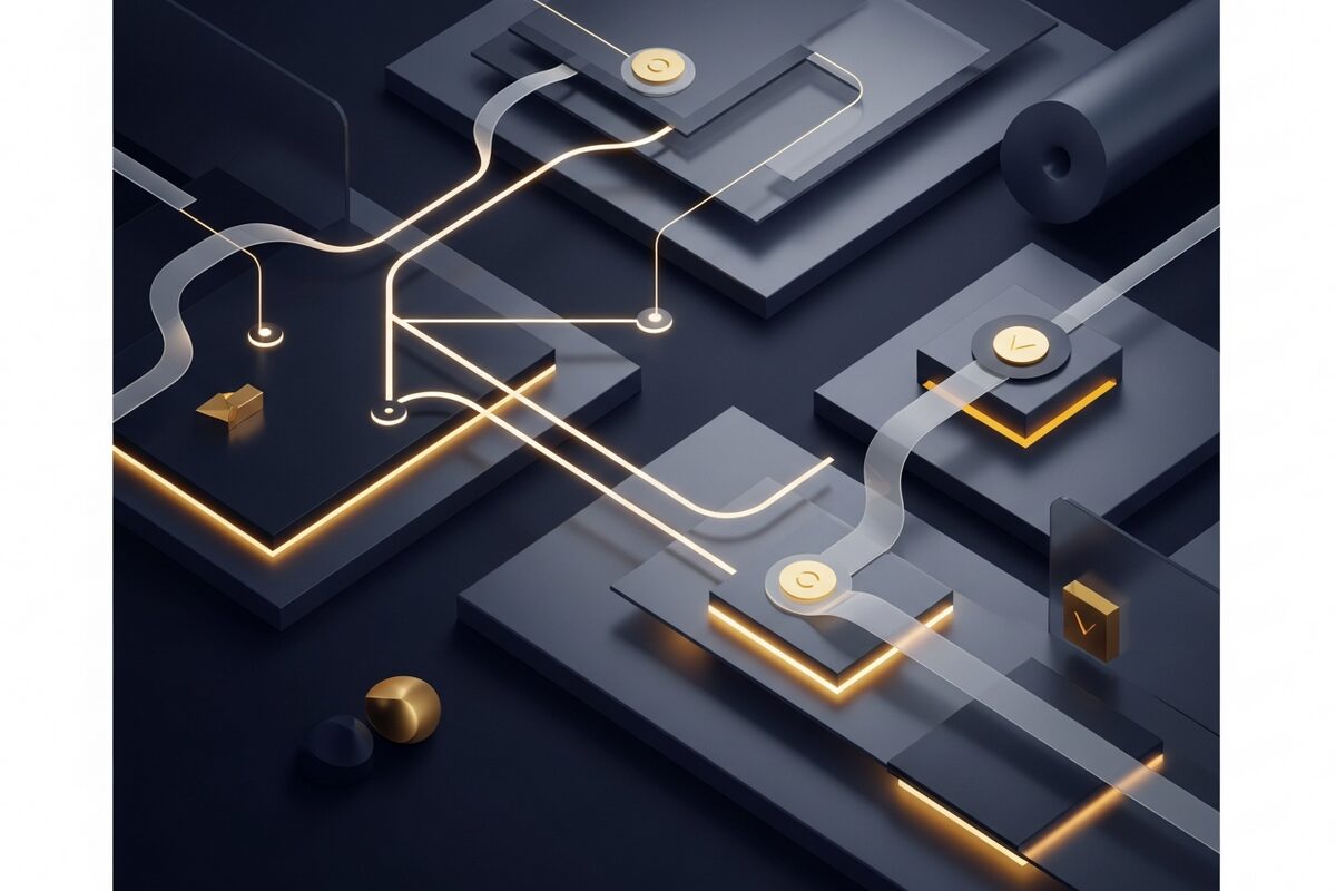 Abstract trust pipeline for compliant review workflows