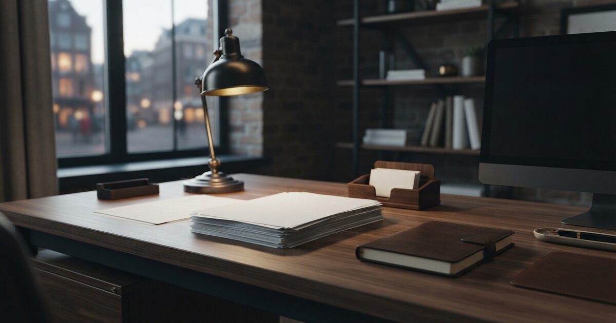 Freight operations workspace prepared for proof of delivery review