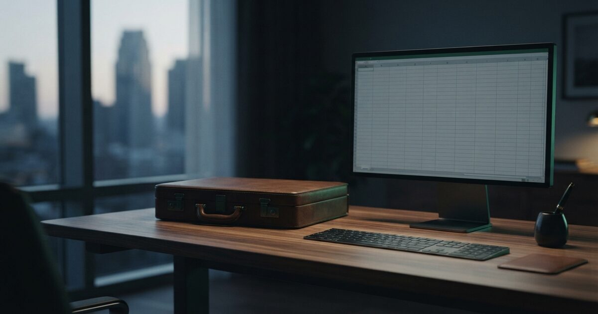 Remote operator building a secure SaaS questionnaire workflow