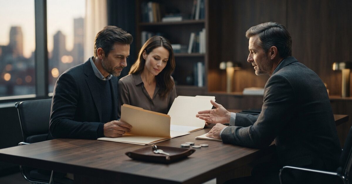 Expat couple organizing foreign assets for a United States mortgage