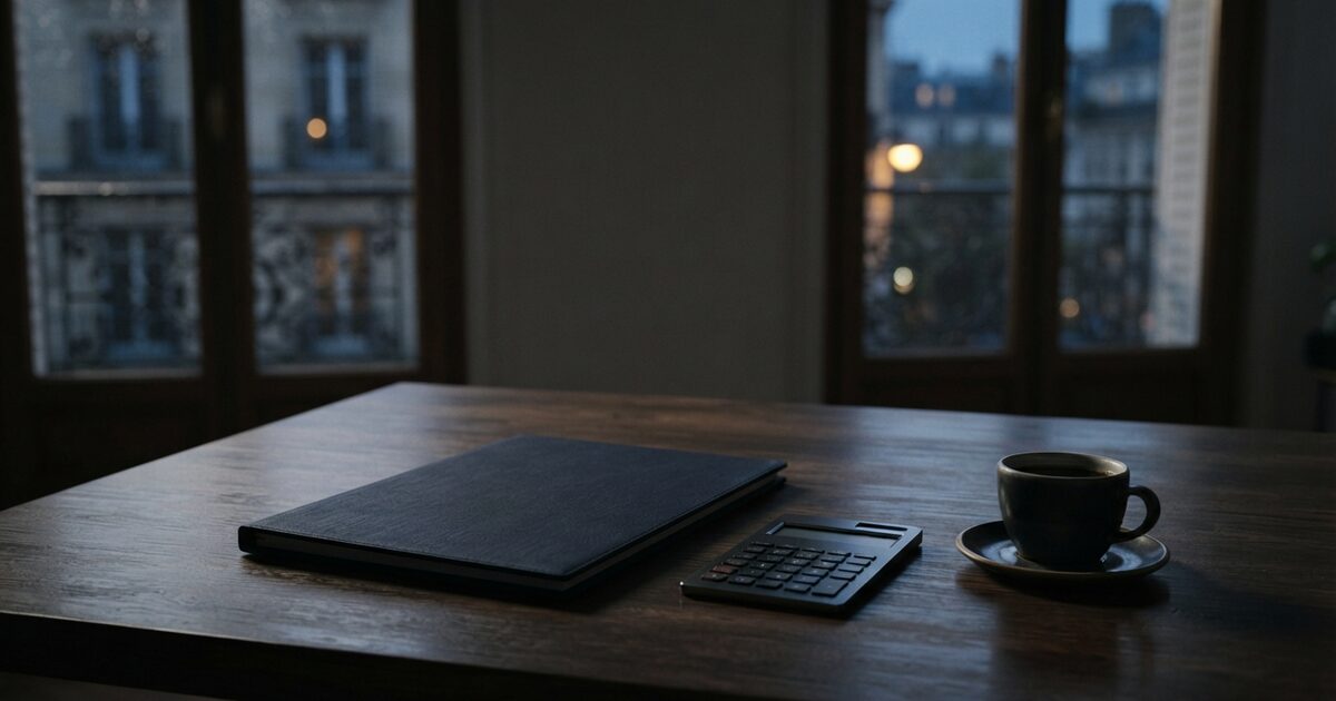 French assurance vie tax review on a quiet apartment table