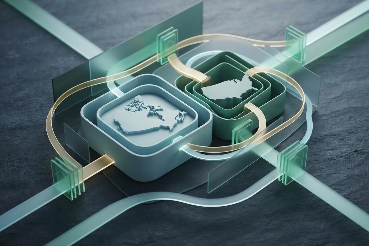Abstract savings containers linked to compliance checkpoints