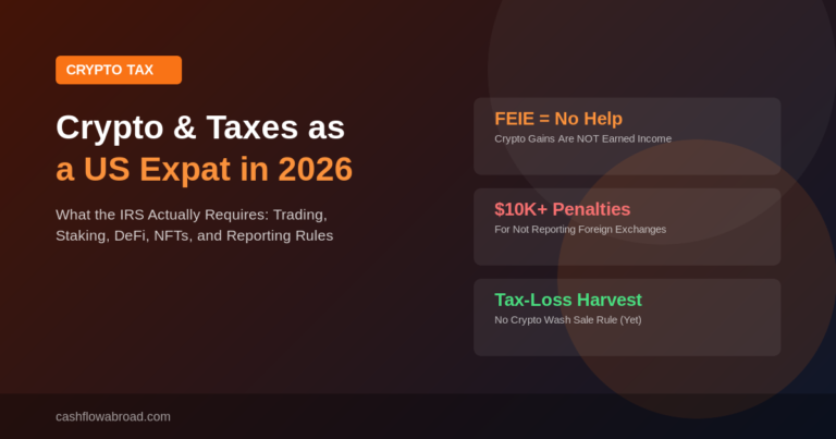 Crypto and taxes guide for US expats 2026