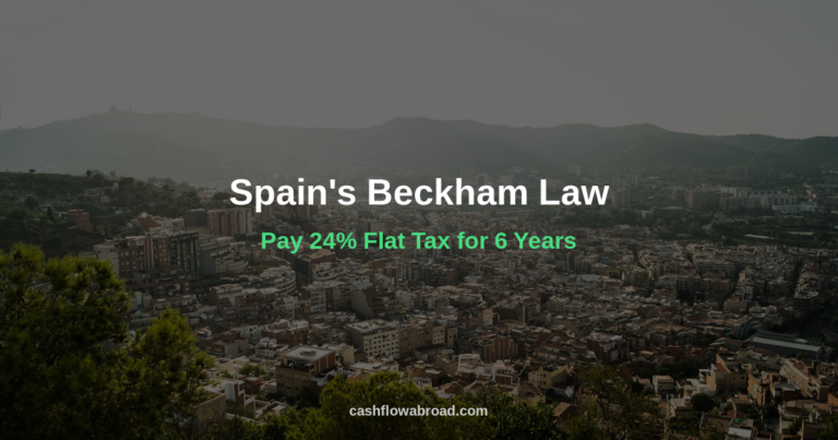 Spain’s Beckham Law: Pay 24% Flat Tax for 6 Years