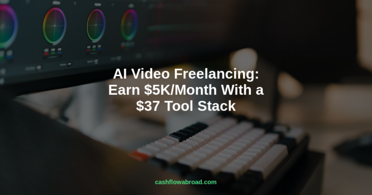 AI Video Freelancing: $5K/Month With a $37/Month Stack