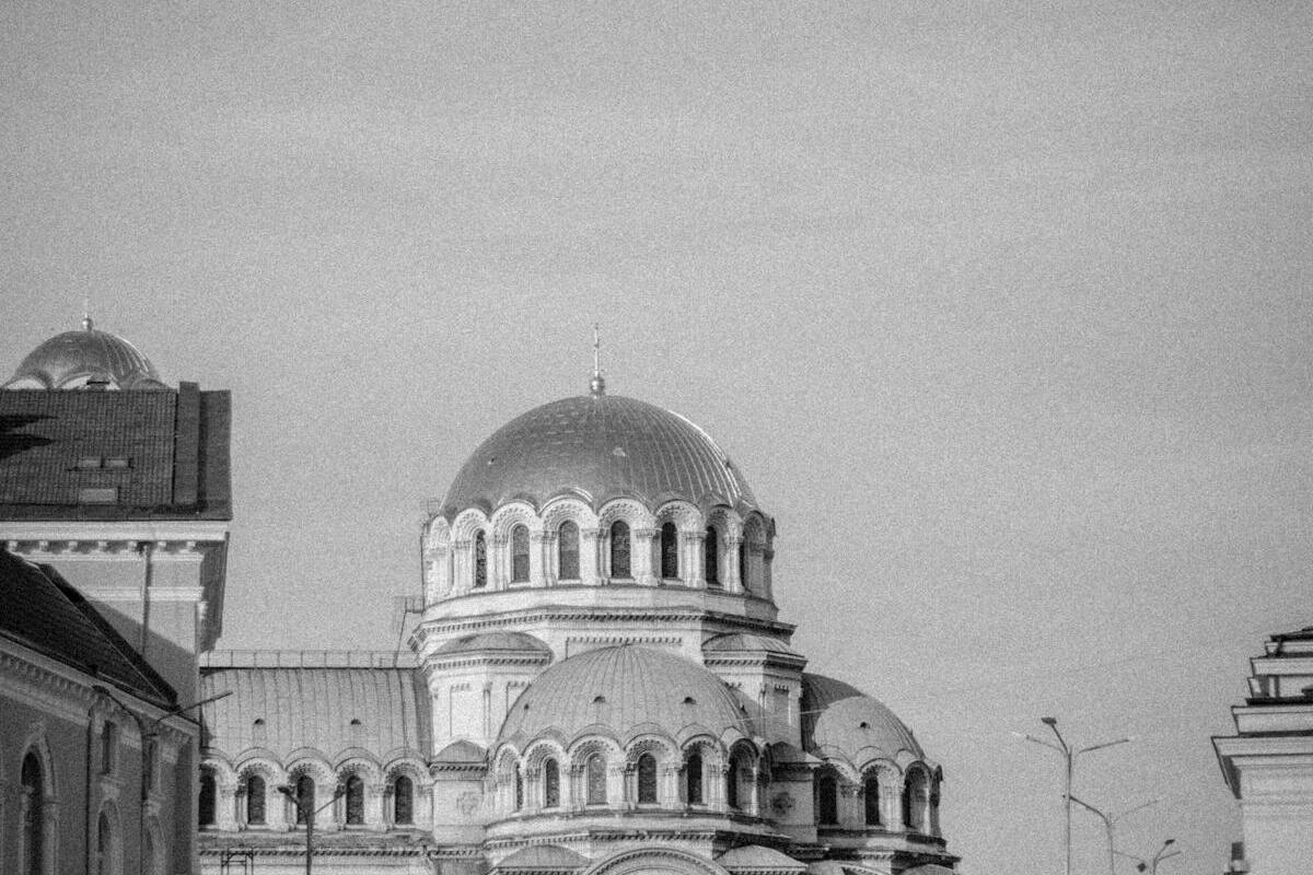 Saint Alexander Nevsky Cathedral Sofia Bulgaria landmark