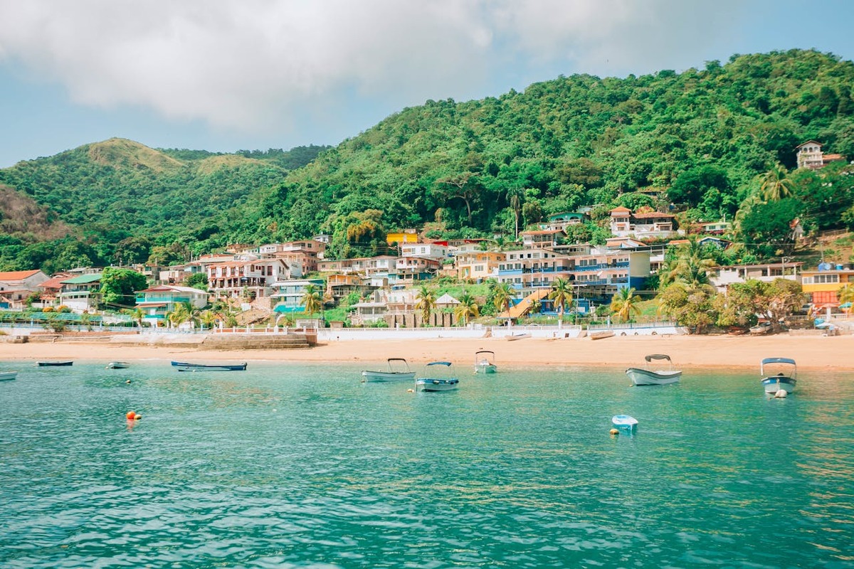 Taboga Island beach Panama - tropical expat destination