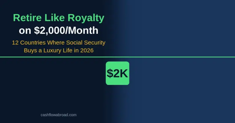 Retire Like Royalty on $2,000/Month: 12 Countries Where Social Security Buys a Luxury Life